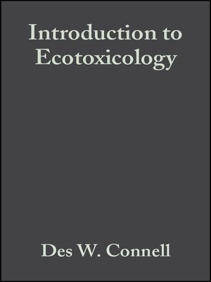 cover image of Introduction to Ecotoxicology